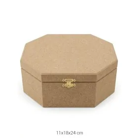 KU301 Büyük Petek Kutu Ahşap Boyanabilir Obje